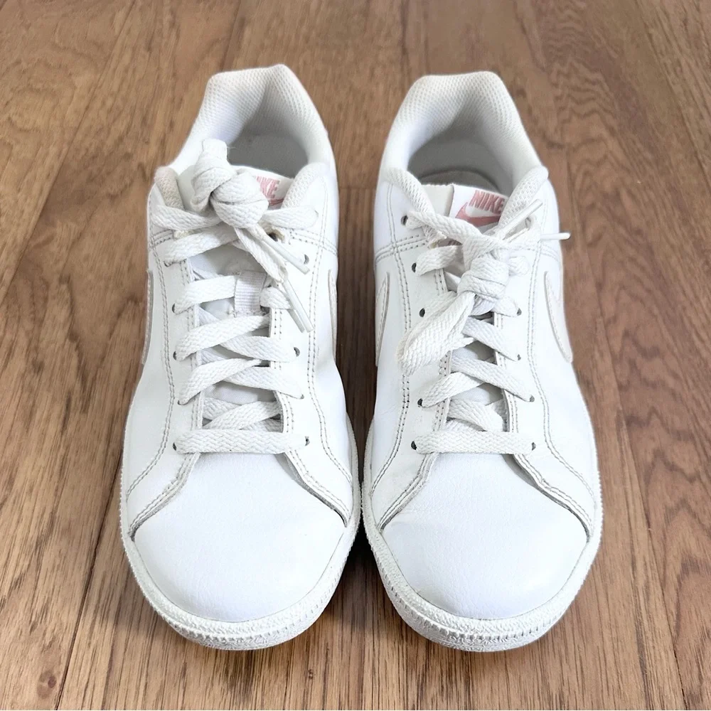 NIKE Court Royale white shoes woman’s size 8 - Picture 4 of 8